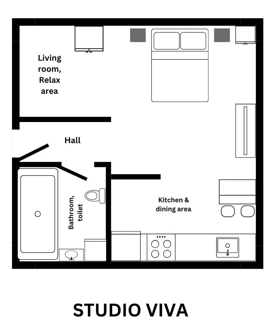 Studio Viva - Cosy Flat In Budapest - Free Parking Magyarország